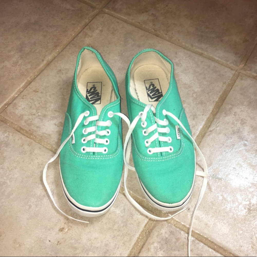 Teal Vans